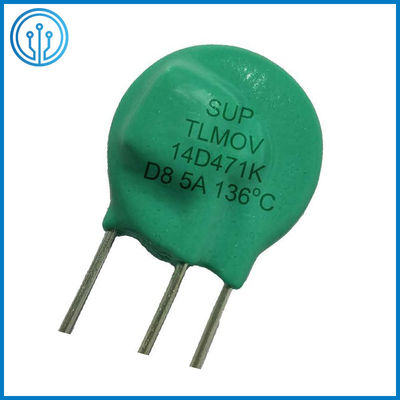 TLMOV 14D 20D 25D डिस्क मेटल ऑक्साइड Varistor 136C मेटल ऑक्साइड Varistor सर्ज प्रोटेक्शन